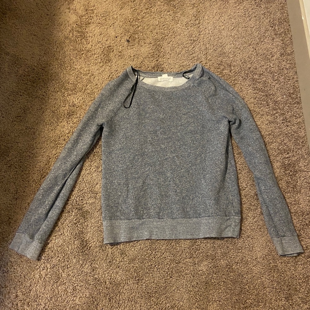 Gray sweater